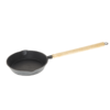 Mustang Gietijzeren Pan 23 Cm Met Lange Steel