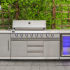 Mustang Gas Grill Ametist Met 8 Branders, Draaispit, waterkraan en Koelkast - Afbeelding 6
