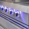 Mustang Gas Grill Ametist Met 8 Branders, Draaispit, waterkraan en Koelkast - Afbeelding 9