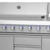 Mustang Gas Grill Ametist Met 8 Branders, Draaispit, waterkraan en Koelkast - Afbeelding 3