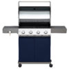 Mustang Gas Grill Gourmet 4+1 Blue - Afbeelding 2