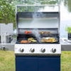 Mustang Gas Grill Gourmet 4+1 Blue - Afbeelding 14