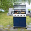 Mustang Gas Grill Gourmet 4+1 Blue - Afbeelding 26
