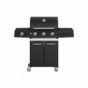 Mustang Gas Grill Knoxville Met 4 Branders Zwart