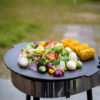 Mustang Driepoot Onderstel Set Met Windscherm Voor Ring Paella Brander - Afbeelding 5